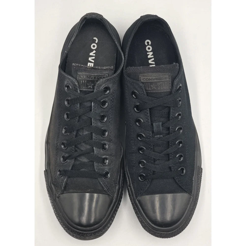 Converse Chuck Taylor All Star Low Triple Black M5039 Men's 9 Women's 11